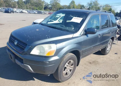 2004 Honda Pilot Ex z USA, uszkodzony, nr VIN 2HKYF18404H504717